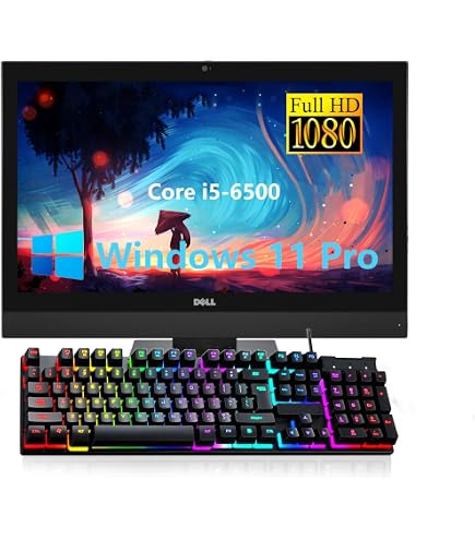 Amazon.com: Dell Computadora de escritorio Optiplex 7470 todo en